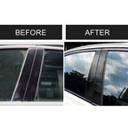 Car Carbon Fiber B Column Decorative Sticker for BMW E70 2008-2013, For BMW E70