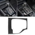 Car Carbon Fiber Left Drive Gear Frame A Decorative Sticker for Mazda Axela 2013-2016, Left Drive Gear Frame A