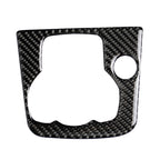 Car Carbon Fiber Left Drive Multimedia Frame A Decorative Sticker for Mazda Axela 2013-2016, Left Drive Multimedia Frame A