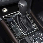 Car Carbon Fiber Left Drive Gear Frame B Decorative Sticker for Mazda Axela 2017-2018, Left Drive Gear Frame B