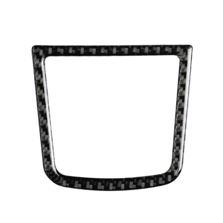 Car Carbon Fiber Central Control Sundries Frame Decorative Sticker for Mazda Axela 2013-2016, Central Control Sundries Frame