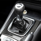 Car Carbon Fiber Right Drive Manual Gear Frame C Decorative Sticker for Mazda Axela 2017-2018, Right Drive Manual Gear Frame C