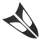 2 PCS Car Carbon Fiber Door Inner Handle Outer Frame Decorative Sticker for Mazda Axela 2014 / 2017-2018, Door Inner Handle Outer Frame