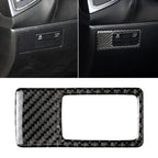 Car Carbon Fiber Headlight Adjustment Frame Decorative Sticker for Mazda Axela 2014 / 2017-2018, Left Drive, Headlight Adjustment Frame (A)