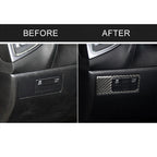 Car Carbon Fiber Headlight Adjustment Frame Decorative Sticker for Mazda Axela 2014 / 2017-2018, Left Drive, Headlight Adjustment Frame (A)