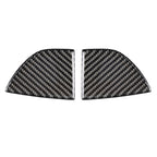 Car Carbon Fiber Front Bumper Decorative Sticker for Mazda Axela 2017-2018, Front Bumper