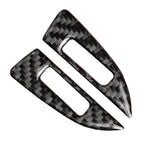 Car Carbon Fiber Air Conditioning Air Outlet Adjustment Frame Decorative Sticker for Mazda Axela 2014 / 2017-2018, Air Conditioning Air Outlet Adjustment