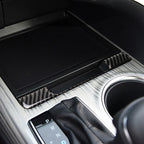 Car Carbon Fiber Storage Box Frame Decorative Sticker for Toyota Eighth Generation Camry 2018-2019, Storage Box Frame