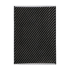 Car Carbon Fiber Storage Box Decorative Sticker for Toyota Eighth Generation Camry 2018-2019, Storage Box