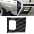 Car Carbon Fiber Main Driving Storage Box Decorative Sticker for Toyota Eighth Generation Camry 2018-2019, Left Drive, Main Driving Storage Box