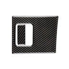 2 in 1 Car Carbon Fiber Main Driving Storage Box Handle Decorative Sticker for Toyota Eighth Generation Camry 2018-2019, Left Drive, Main Driving Storage Box Handle (2 in 1)