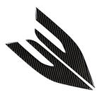 2 PCS Car Carbon Fiber Headlight Decorative Sticker for Toyota Eighth Generation Camry 2018-2019, Headlight