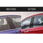 8 in 1 Car Carbon Fiber B Column Decorative Strip for Toyota Eighth Generation Camry 2018-2019, B Column