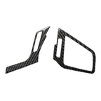 Car Carbon Fiber Right and Left Air Outlet Decorative Sticker for Honda Tenth Generation Civic 2016-2019, Left Drive, Right and Left Air Outlet