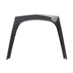 Car Carbon Fiber Central Control U Shape Frame Decorative Sticker for Cadillac XT5 2016-2017, Central Control U Shape