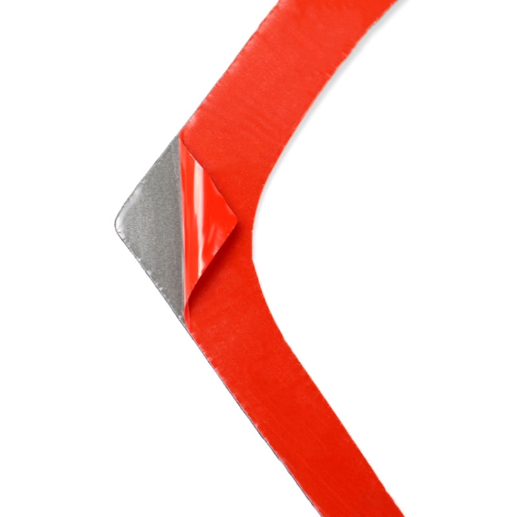 Car Carbon Fiber Central Control U Shape Frame Decorative Sticker for Cadillac XT5 2016-2017, Central Control U Shape
