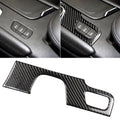 Car Carbon Fiber Gear Position Panel Decorative Sticker for Cadillac XT5 2016-2017, Left Drive, Gear Position