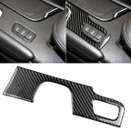 Car Carbon Fiber Gear Position Panel Decorative Sticker for Cadillac XT5 2016-2017, Left Drive, Gear Position