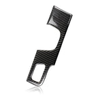 Car Carbon Fiber Gear Position Panel Decorative Sticker for Cadillac XT5 2016-2017, Left Drive, Gear Position