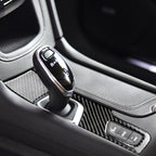 Car Carbon Fiber Gear Position Panel Decorative Sticker for Cadillac XT5 2016-2017, Left Drive, Gear Position