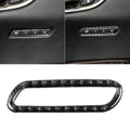 Car Carbon Fiber Seat Memory Adjustment Decorative Sticker for Cadillac XT5 2016-2017, Left Drive, Seat Memory Adjustment