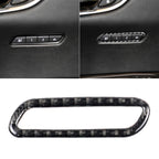 Car Carbon Fiber Seat Memory Adjustment Decorative Sticker for Cadillac XT5 2016-2017, Left Drive, Seat Memory Adjustment
