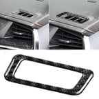 Car Carbon Fiber Air Outlet Decorative Sticker for Cadillac XT5 2016-2017, Left Drive, Air Outlet