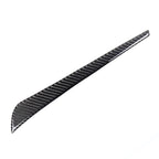 Car Carbon Fiber Middle Air Outlet Decorative Sticker for Cadillac XT5 2016-2017, Left Drive, Middle Air Outlet