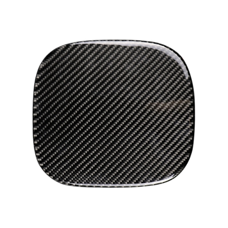 Car Carbon Fiber Fuel Tank Cap Decorative Sticker for Cadillac XT5 2016-2017, Fuel Tank Cap