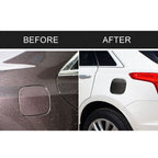 Car Carbon Fiber Fuel Tank Cap Decorative Sticker for Cadillac XT5 2016-2017, Fuel Tank Cap