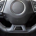 Car Carbon Fiber Below Steering Wheel Decorative Sticker for Chevrolet Camaro 2017-2019, Below Steering Wheel