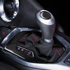 2 in 1 Car Carbon Fiber Gear Frame Decorative Sticker for Chevrolet Camaro 2017-2019, Gear Frame