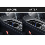 Car Carbon Fiber Water Cup Holder Decorative Sticker for Chevrolet Camaro 2017-2019, Water Cup Holder