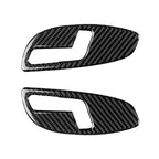 2 PCS Car Carbon Fiber Seat Adjustment Panel Decorative Sticker for Chevrolet Camaro 2017-2019, Seat Adjustment Panel