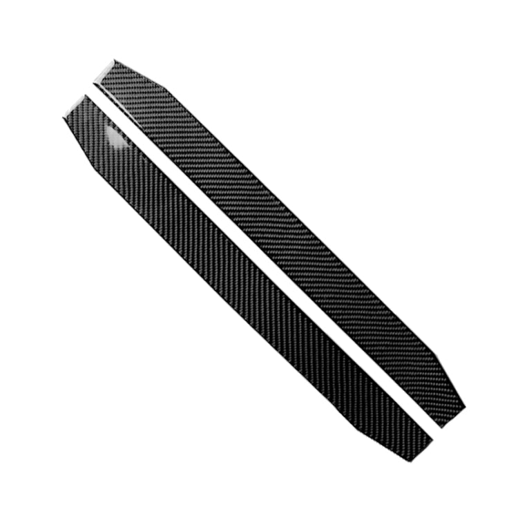 2 PCS Car Carbon Fiber Welcome Pedal Decorative Sticker for Chevrolet Camaro 2017-2019, Welcome Pedal