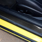 2 PCS Car Carbon Fiber Welcome Pedal Decorative Sticker for Chevrolet Camaro 2017-2019, Welcome Pedal