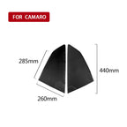 2 PCS Car Carbon Fiber Shutter Decorative Sticker for Chevrolet Camaro 2017-2019, Shutter