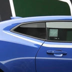 2 PCS Car Carbon Fiber Shutter Decorative Sticker for Chevrolet Camaro 2017-2019, Shutter