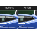 2 PCS Car Carbon Fiber Shutter Decorative Sticker for Chevrolet Camaro 2017-2019, Shutter