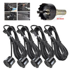 PZ604 170 Degree Car 4.3 inch Rearview Mirror Monitor with Round Camera, PZ604 with Round Camera