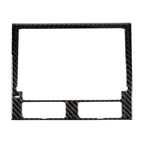 Carbon Fiber Car Navigation Panel Decorative Sticker for Porsche Macan, Navigation Panel