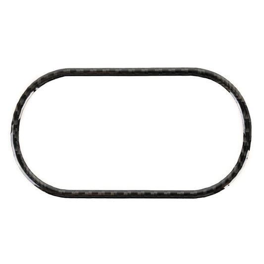 Carbon Fiber Car Headlight Switch Panel Decorative Sticker for Porsche Macan, Headlight Switch Panel