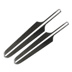 4 PCS Carbon Fiber Car Door Panel Decorative Sticker for Porsche Macan, Door Panel