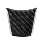 Carbon Fiber Car Steering Wheel Decorative Sticker for Jaguar F-PACE, Steering Wheel