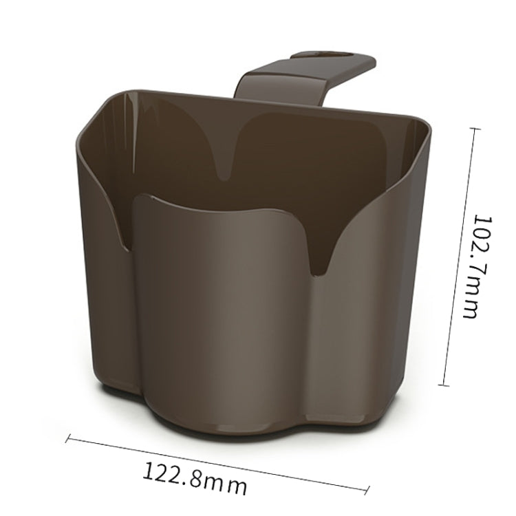Car Back Seat Hook Trash Rubbish Garbage Can Mobile Phone Holder Storage Box