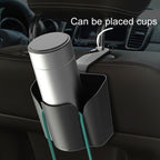 Car Back Seat Hook Trash Rubbish Garbage Can Mobile Phone Holder Storage Box
