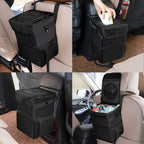 Car Back Seat Hook Garbage Can Car Storage Box, Car Storage Box