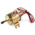 HEP-02A Universal Car 24V Fuel Pump Inline Low Pressure Electric Fuel Pump, 24V (Gold), 24V (Silver)