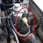 HEP-02A Universal Car 24V Fuel Pump Inline Low Pressure Electric Fuel Pump, 24V (Gold), 24V (Silver)
