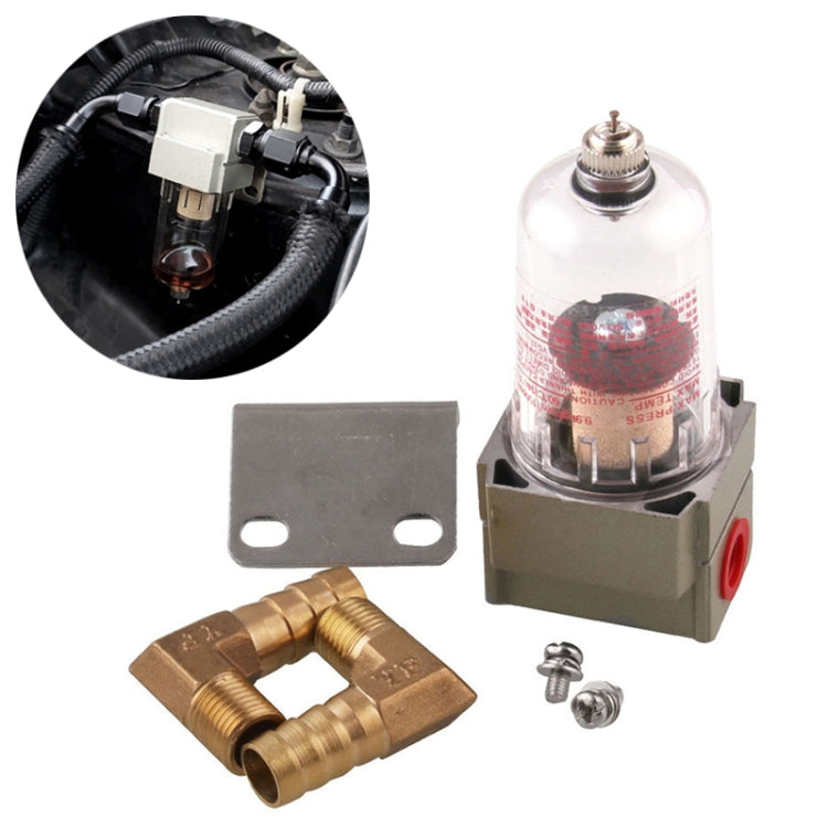 Engine Oil Separator Catch Reservoir Black Tank Can Manual Version for Honda Civic, Manual Version